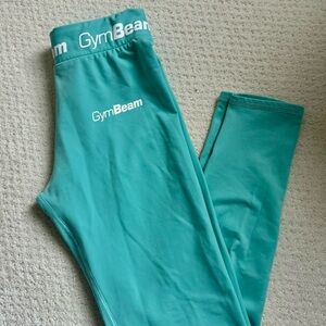GymBeam - Women‘s Simple Leggings Turquoise
